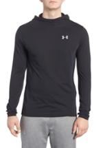 Men's Under Armour Threadborne Run Mesh Hoodie - Black