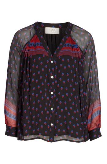 Women's Ba & Sh Bird Notched Collar Top