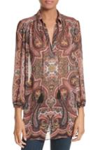 Women's Alice + Olivia Sterling Tunic - Brown