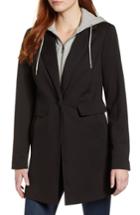 Women's Sam Edelman Sweatshirt Insert Ponte Blazer - Black