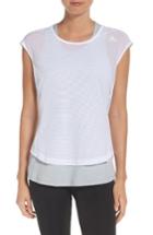 Women's Adidas Supernova Tko Two-layer Tee - White