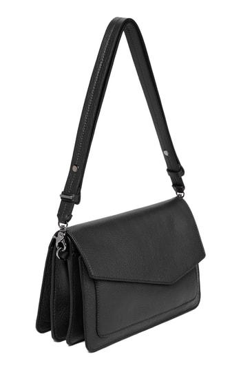 Botkier Cobble Hill Leather Shoulder Bag - Black