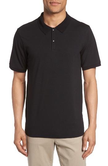 Men's Calibrate Mercerized Polo - Black