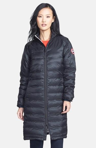 Women's Canada Goose 'camp' Slim Fit Long Packable Down Coat