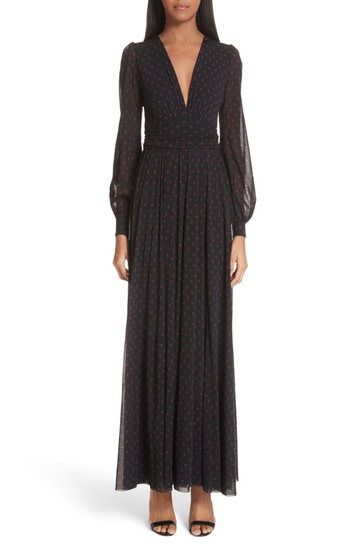 Women's Fuzzi Polka Dot Tulle Dress