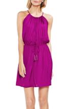 Women's Vince Camuto Drawstring Waist Dress, Size - Pink
