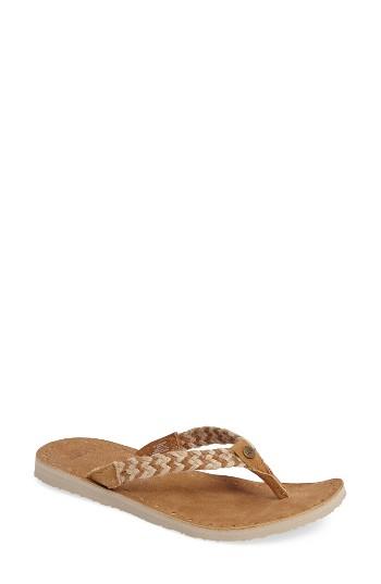 Women's Ugg Navie Ii Flip Flop M - Brown