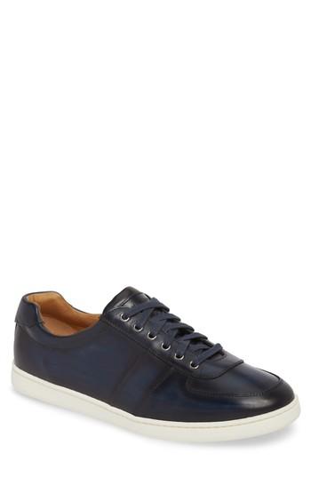 Men's Magnanni Franco Low Top Sneaker .5 M - Blue