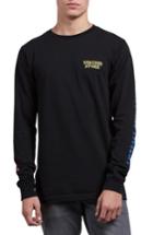 Men's Volcom Dooby Tron Graphic T-shirt - Black