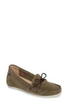 Women's Hush Puppies Larghetto Carine Concealed Wedge Moccasin M - Green