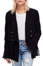 Women's Free People Flare Sleeve Blazer - Black