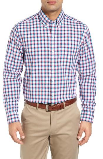 Men's Cutter & Buck Hacienda Check Sport Shirt