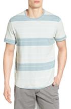 Men's Jeremiah Tully Indigo Stripe T-shirt, Size - Blue