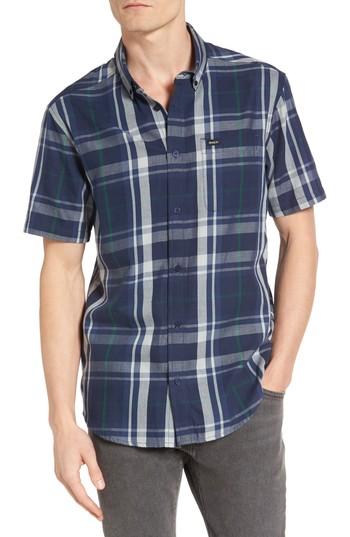Men's Rvca Waas 2 Plaid Woven Shirt