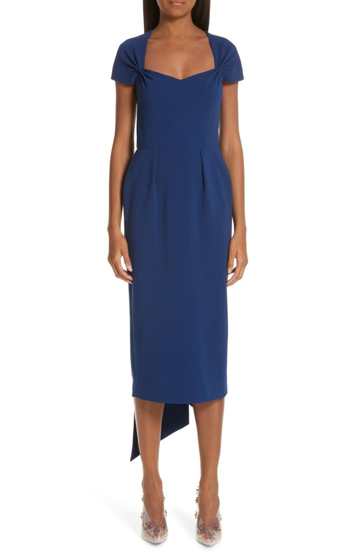 Women's Stella Mccartney Midi Dress Us / 34 It - Blue
