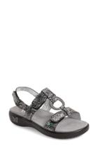 Women's Alegria 'julie' Slingback Sandal -5.5us / 35eu - Metallic