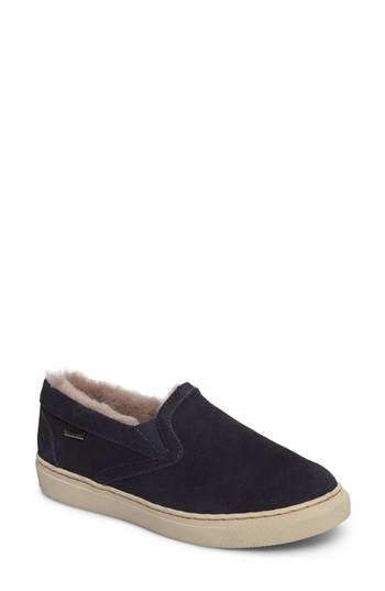 Women's Cougar Fawn Waterproof Genuine Shearling Slip-on M - Blue