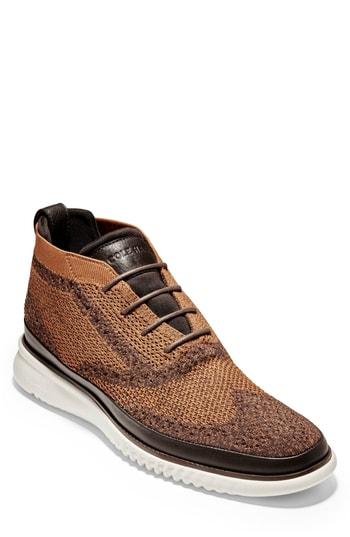 Men's Cole Haan 2.zerogrand Stitchlite Chukka Boot M - Brown