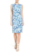 Women's Nic+zoe Water Lane Bias Twist Sheath Dress