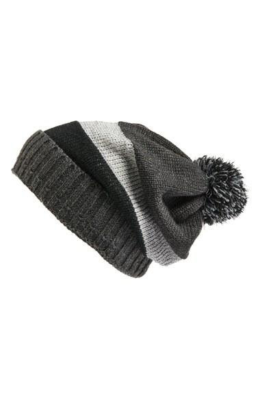 Women's Zella Reflective Slouchy Pompom Beanie -