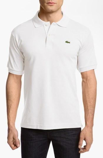 Men's Lacoste 'l1212' Pique Polo (s) - White