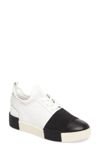 Women's Marc Fisher Ltd Ryley Platform Sneaker .5 M - White