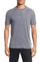 Men's John Varvatos Star Usa Jaspe Burnout T-shirt - Grey