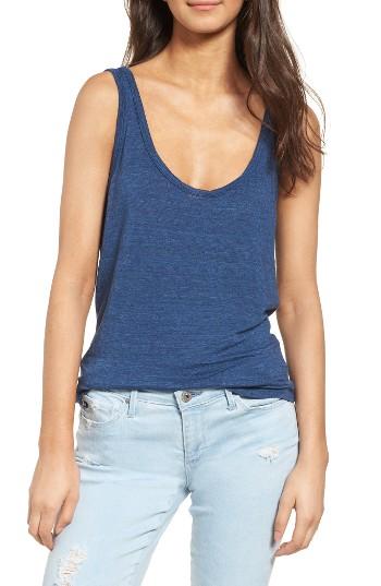 Women's Ag The Carmen Linen Tank - Blue