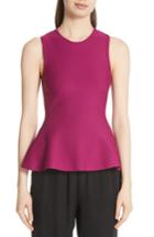 Women's Theory Lustrate Classic Peplum Top, Size - Pink