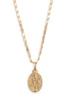 Women's Five And Two Faith Layered Pendant Necklace