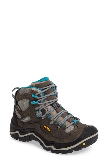 Women's Keen Durand Mid Waterproof Hiking Boot M - Grey
