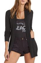 Women's Billabong Line Games Sweater - Black