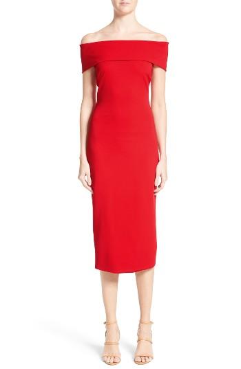 Women's Cushnie Et Ochs Off The Shoulder Pencil Dress