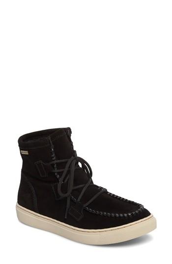 Women's Cougar Fabiola Waterproof High Top Sneaker M - Black