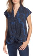 Women's Ba & Sh Petra Cotton Blend Puff Sleeve Blouse