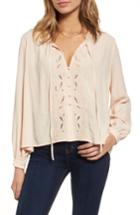 Women's Astr The Label Madina Blouse - Pink