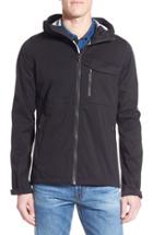 Men's Nau 'rebound' Regular Fit Zip Hooded Jacket - Black