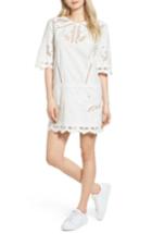 Women's St. Studio Embroidered Lace Dress Us / 34 Eu - Ivory