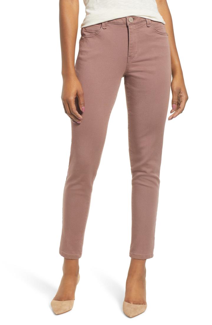 Women's Wit & Wisdom High Rise Ab-solution Ankle Pants - Purple