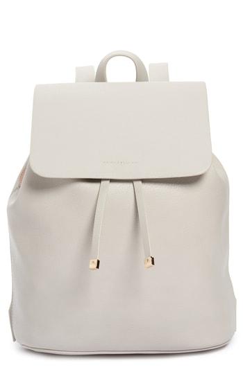 Estella Bartlett Faux Leather Backpack - Grey