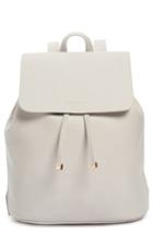 Estella Bartlett Faux Leather Backpack - Grey