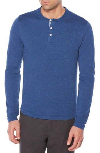 Men's Original Penguin Nep Henley - Blue