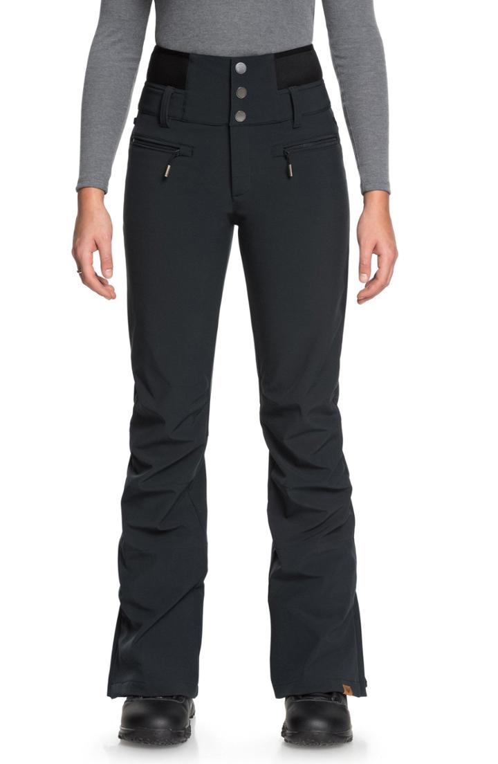 Women's Roxy Rising High Snow Pants - Black