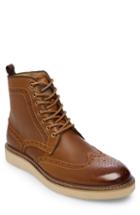 Men's Steve Madden Goddard Wingtip Boot .5 M - Brown