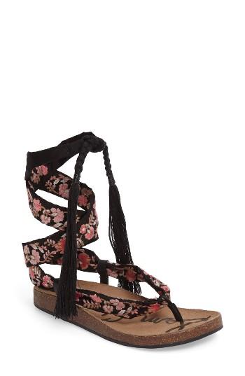 Women's Sam Edelman Kelby Embroidered Sandal M - Pink