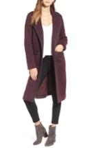 Women's Diane Von Furstenberg Tweed Coat - Red