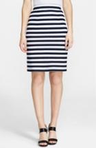 Women's Diane Von Furstenberg 'walda' Stripe Knit Cotton Skirt