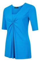 Women's Isabella Oliver 'hadlow' Maternity/nursing Top - Blue/green