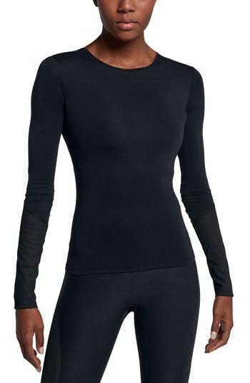Women's Nike Dry Wrap Training Top - Grey