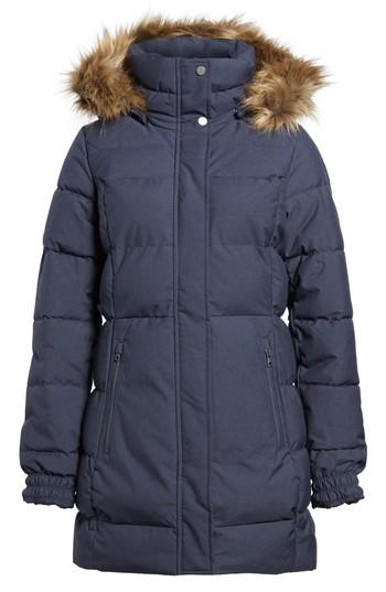 Women's Helly Hansen Blume Waterproof Parka With Faux Fur Trim - Blue